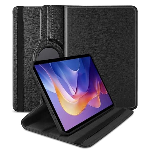 TGK 360 Rotatable Smart Flip Cover for Xiaomi Redmi Pad 2 11 inch Tablet Case (Black)