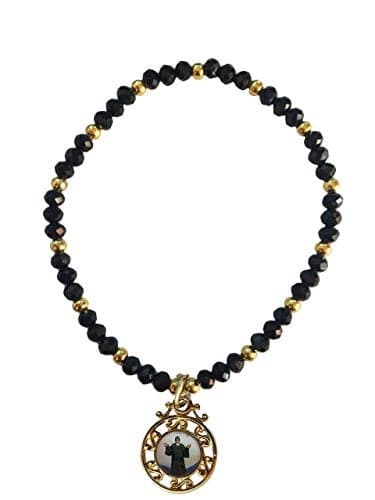 Saint Charbel Makhlouf Bracelet with Medal for Good Health and Protection pulsera de san charbel