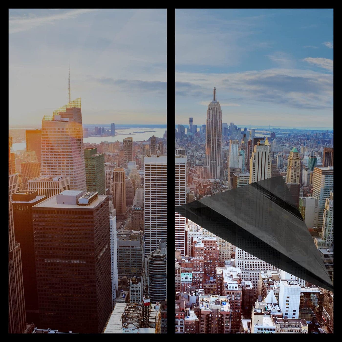 WPCTEV One Way Window Film Tint Daytime Pirivacy Mirror Glass SelfAdhesive Sun Blocking Heat Control Anti Uv DIY for Home Office Black Grey 118 Inch x 131 Feet