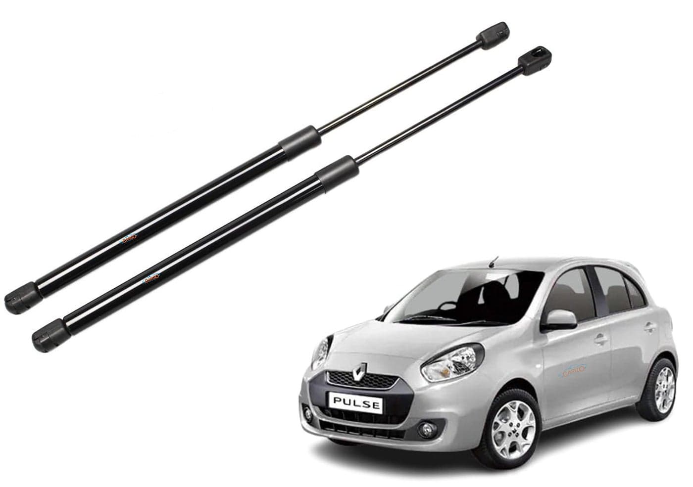 CARIZO® Superlift Rear Boot Struts | Dicky-Diggi-Dikki Shocker | Gas Spring | Lift Support | Door Balancer | Pack of 2 | Six Months Warranty | Compatible with Renault Pulse