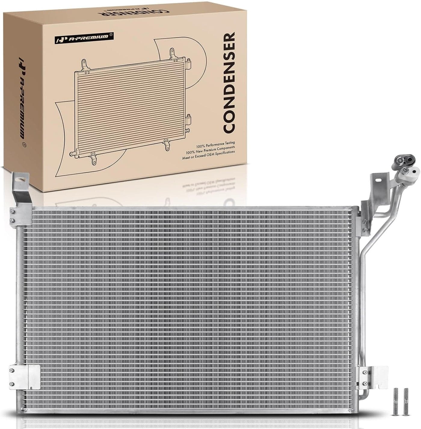 A-Premium A/C Condenser for Ford and Lincoln Models
