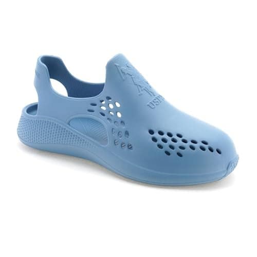 U.S. Polo Assn. Men Noan Blue Clogs (UK8) (US9) 2FD24784B11