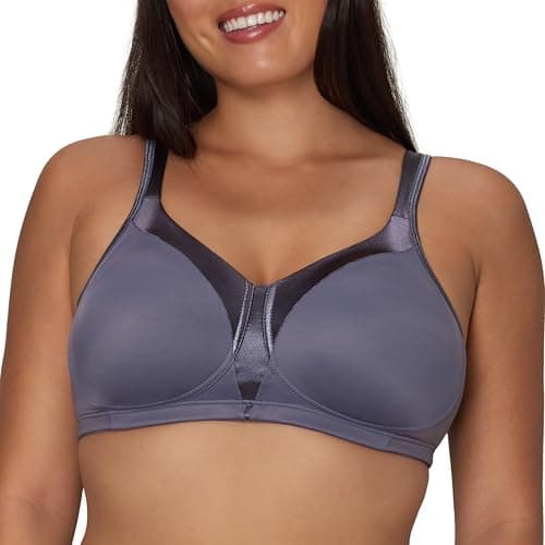 Playtex womens 18 Hour Silky Soft Smoothing Wireless Us4803 Available With 2-pack Option Bras, Private Jet, 44C US