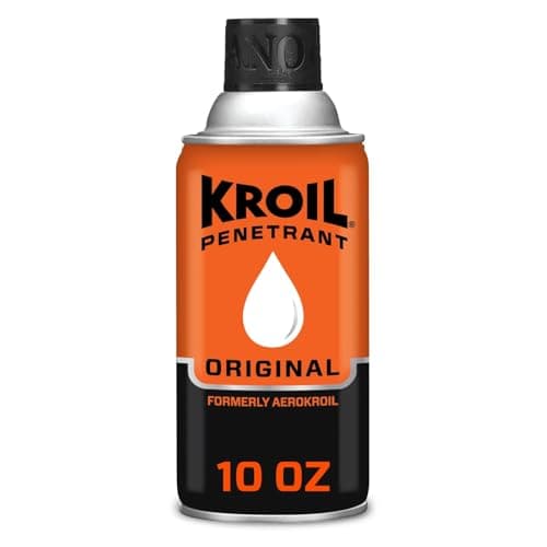 Kroil Original Penetrating Oil (Aerosol Spray-10oz Can-Single) | Penetrant for Rusted Bolts, Metal, Hinges, Chains, Moving Parts | Rust, Corrosion Inhibitor (KS102)