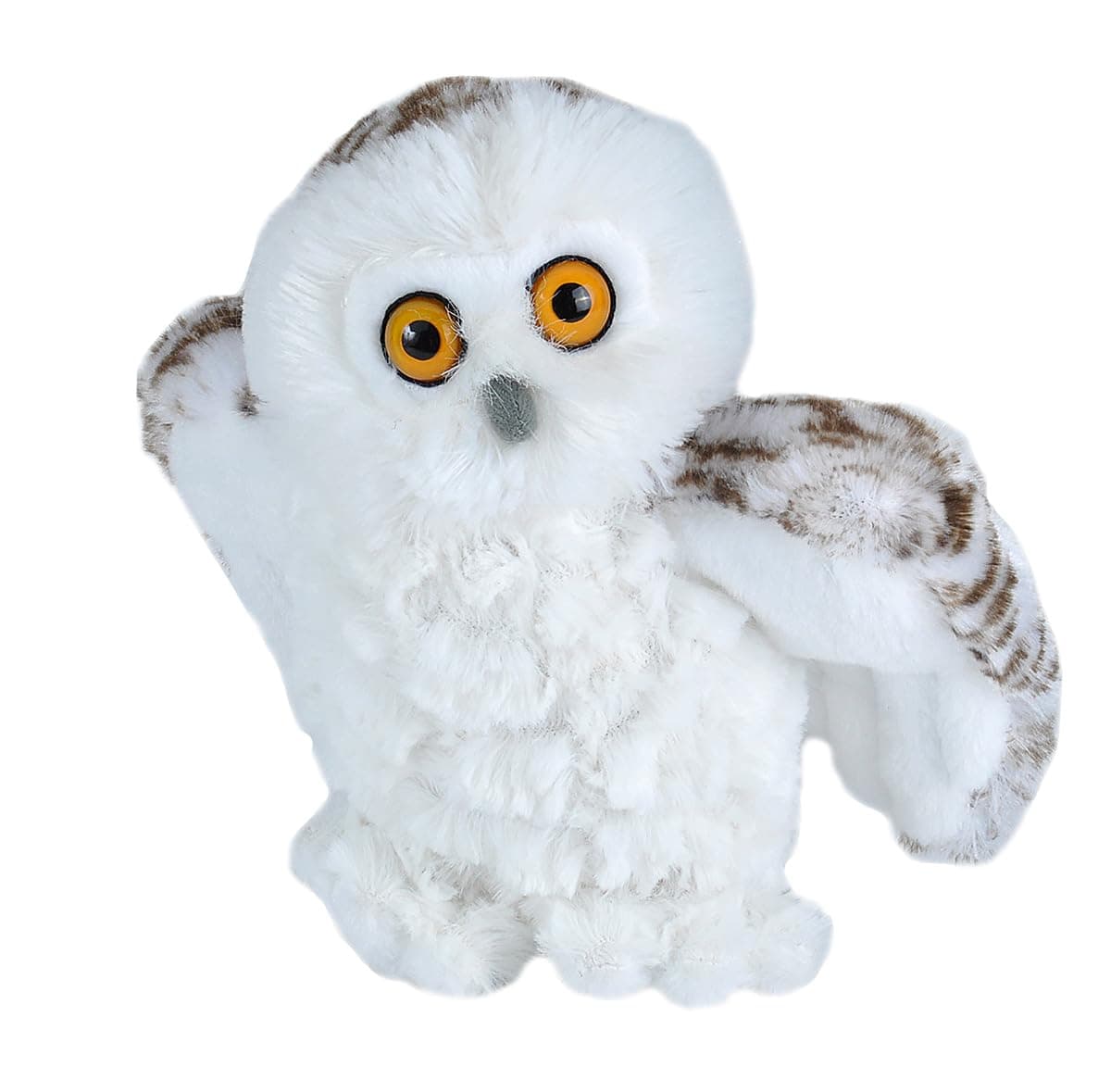 Wild Republic Snowy Owl Plush, Stuffed Animal, Plush Toy, Gifts for Kids, Cuddlekins 8 Inches