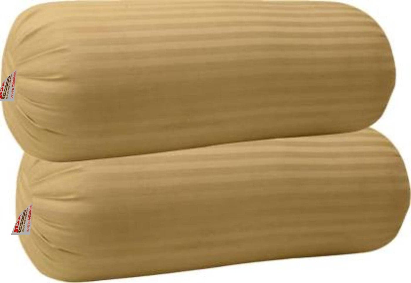JDX Soft Hotel Quality Premium Fiber Bolster Set of 2- (Beige)