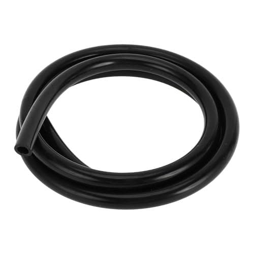 INFINAUTO Silicone Vacuum Tubing Hose Engine 6FT 12 12mm ID 25mm Thickness for Ford Automotive Air Vacuum Line Pipe Silicone Black High Temperature