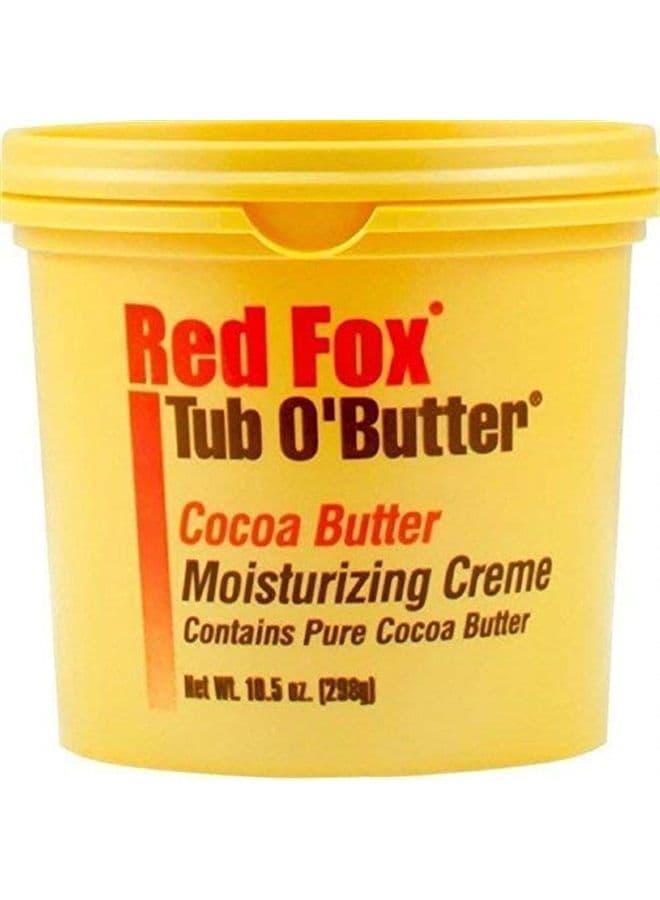 Tub O'Butter Cocoa Butter, Moisturizing Creme, 14 oz (Pack of 2)