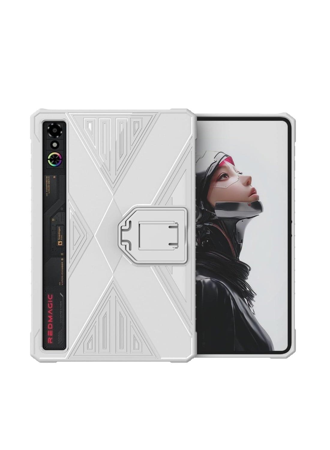 Compatible with Nubia RedMagic Gaming Tablet 3 Pro 9.06 inch (2025) Protective Case,Drop-Resistant,Anti-Scratch,Folding Stand,Anti-Fingerprint Cover