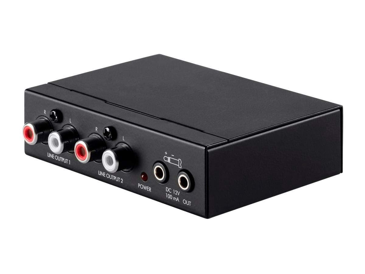 Monoprice 113356 Multizone RJ45 to RCA Converter Black