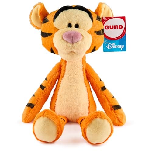 GUND Disney Official Tigger Toothpick Plush Winnie The Pooh Tigger Stuffed Animal for Ages 1 and Up Orange 15