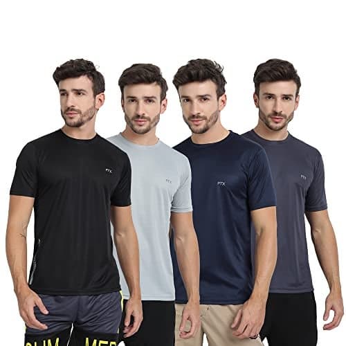 FTX Mens Polyester Regular Fit T-Shirt Multicolor L