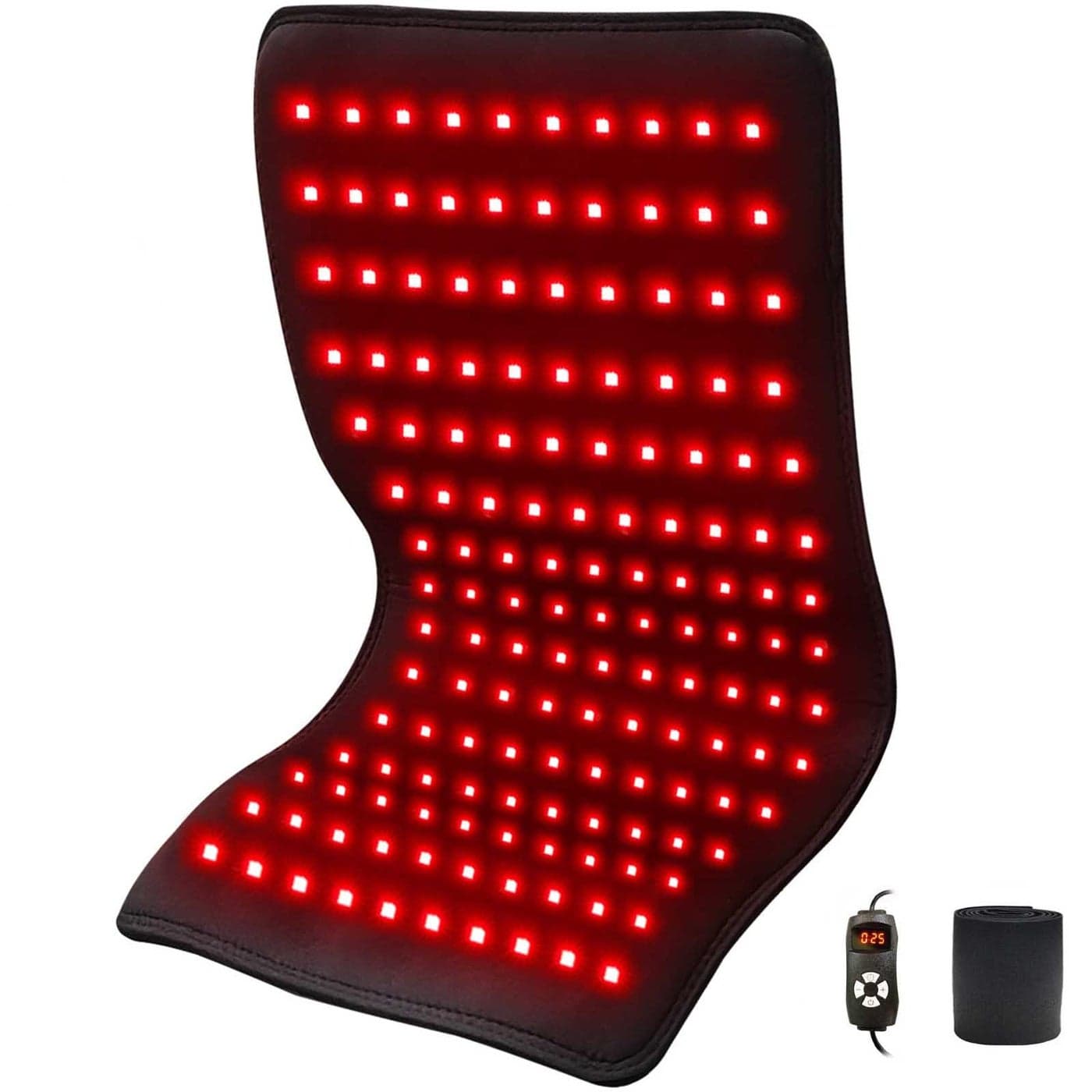 feangli Red Infrared Light Therapy for Body Large 198 x 12 Infrared Heating Pad Wrap for Back Waist Shoulder Knee Feet Joints Pain Relieve Diminish Inflammation Ideal Gift