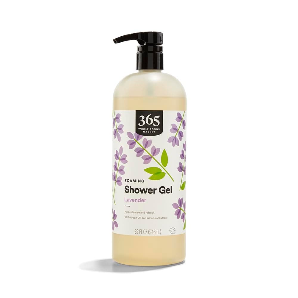 365 by Whole Foods Market Foaming Shower Gel Lavender 32 Fl Oz