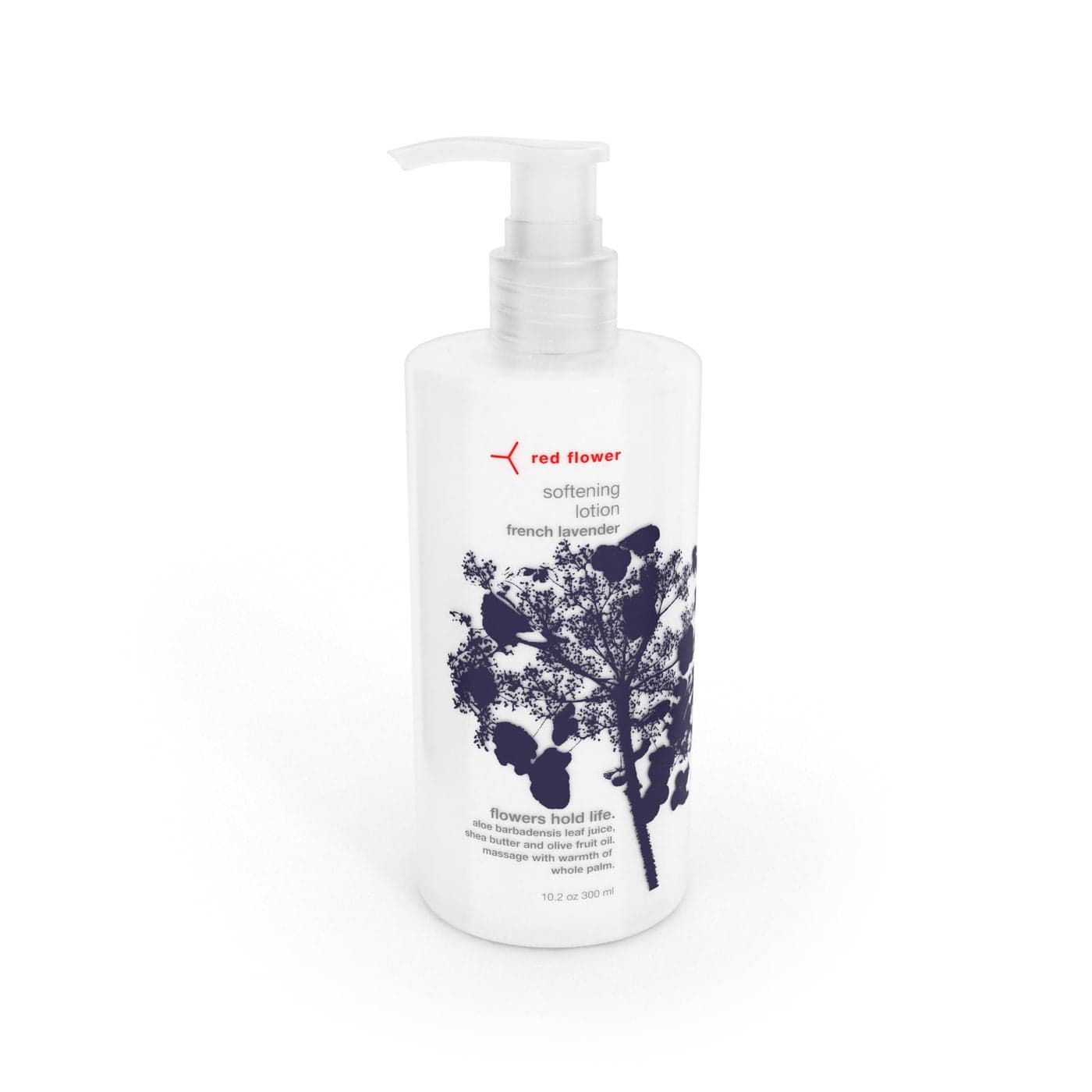 Red Flower French Lavender Softening Lotion