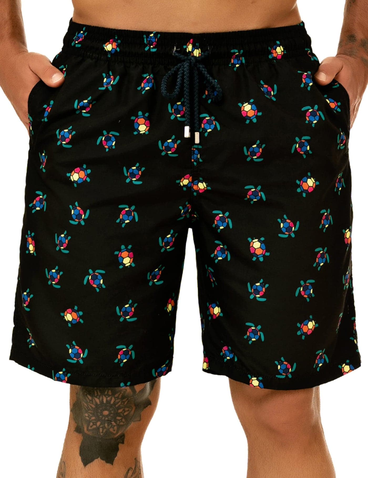 KAILUA SURF Big and Tall Mens Swim Trunks, 9" Mens Designer Bathing Suit Boardshorts