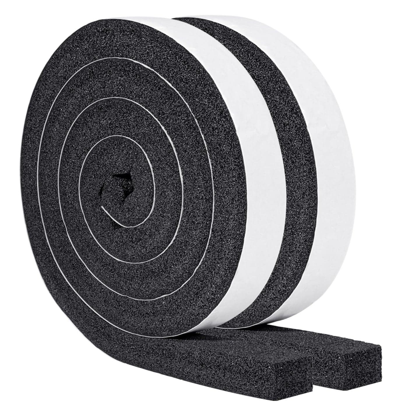 Yotache Air Conditioner Window Seal Kit 1x1 High Resilience Weather Stripping Foam Tape for AC Windows Door Insulation Noise Reducing Air Leak Proof 13Ft Long 65Ft x 2 Rolls Black