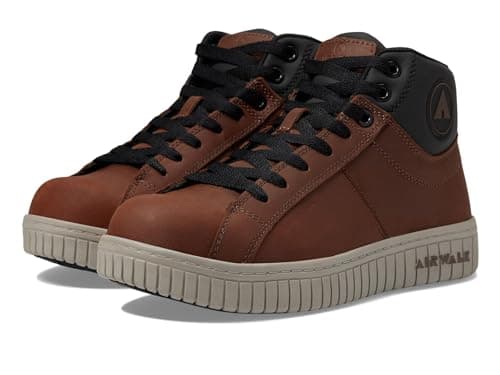 Airwalk Deuce Mid Comp Toe SD10 SR Tan/Brown 9.5 E - Wide