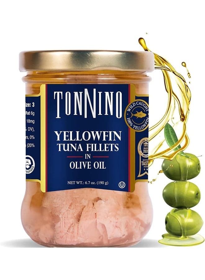 Tonnino Yellowfin Tuna Fillets in Olive Oil