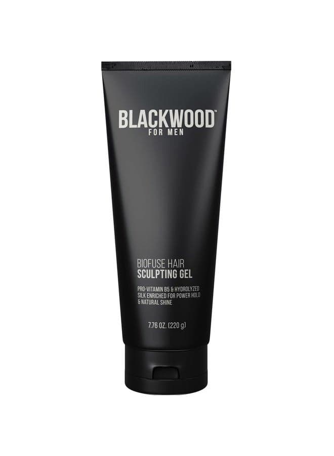 BioFuse Hair Sculpting Gel - Men's Hair Styling Product for All Hair Types - Long Lasting Hold - Natural Vegan Formula - Sulfate Free, Paraben Free, & Cruelty Free (7.76 Oz)