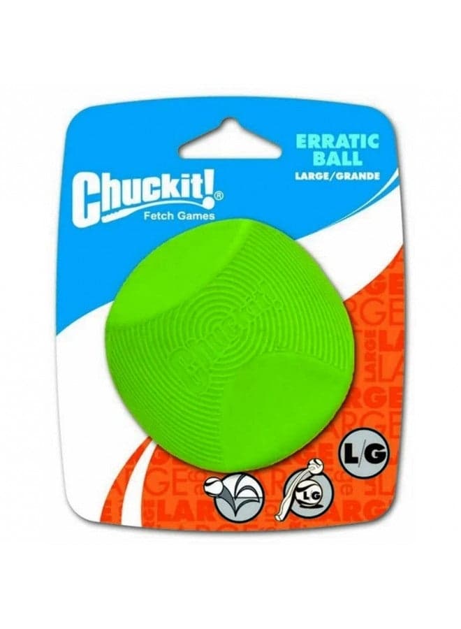 ChuckIt! Dog Erratic Ball (Large, 3-Inch, 1-Pack)