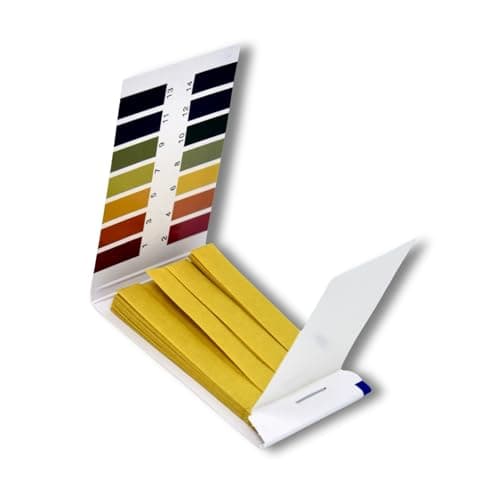 AMPEREUS pH Strips 0-14 | pH Tester Litmus Paper for pH Testing | pH Strips for Water & Soil Testing | Alternative to pH Meter | 80 Indicator Strips