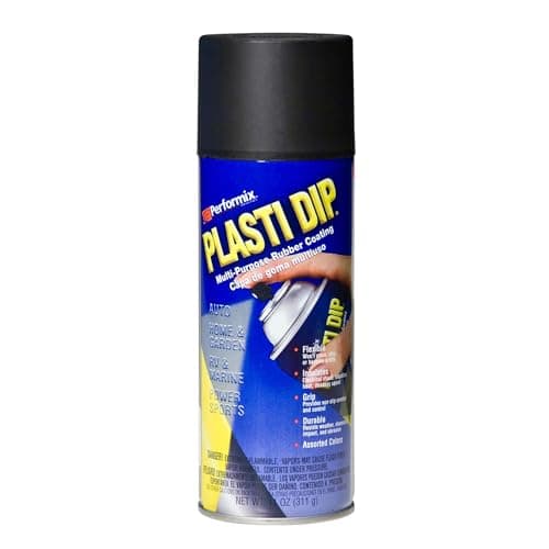 Performix 11203 Plasti Dip Black Multi-Purpose Rubber Coating Aerosol - 11 oz.