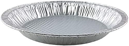 HandiFoil 10 Actual TopOut 958 Inches TopIn 834 Inches Aluminum Foil Pie Pan Disposable Baking Tin Plates Pack of 25