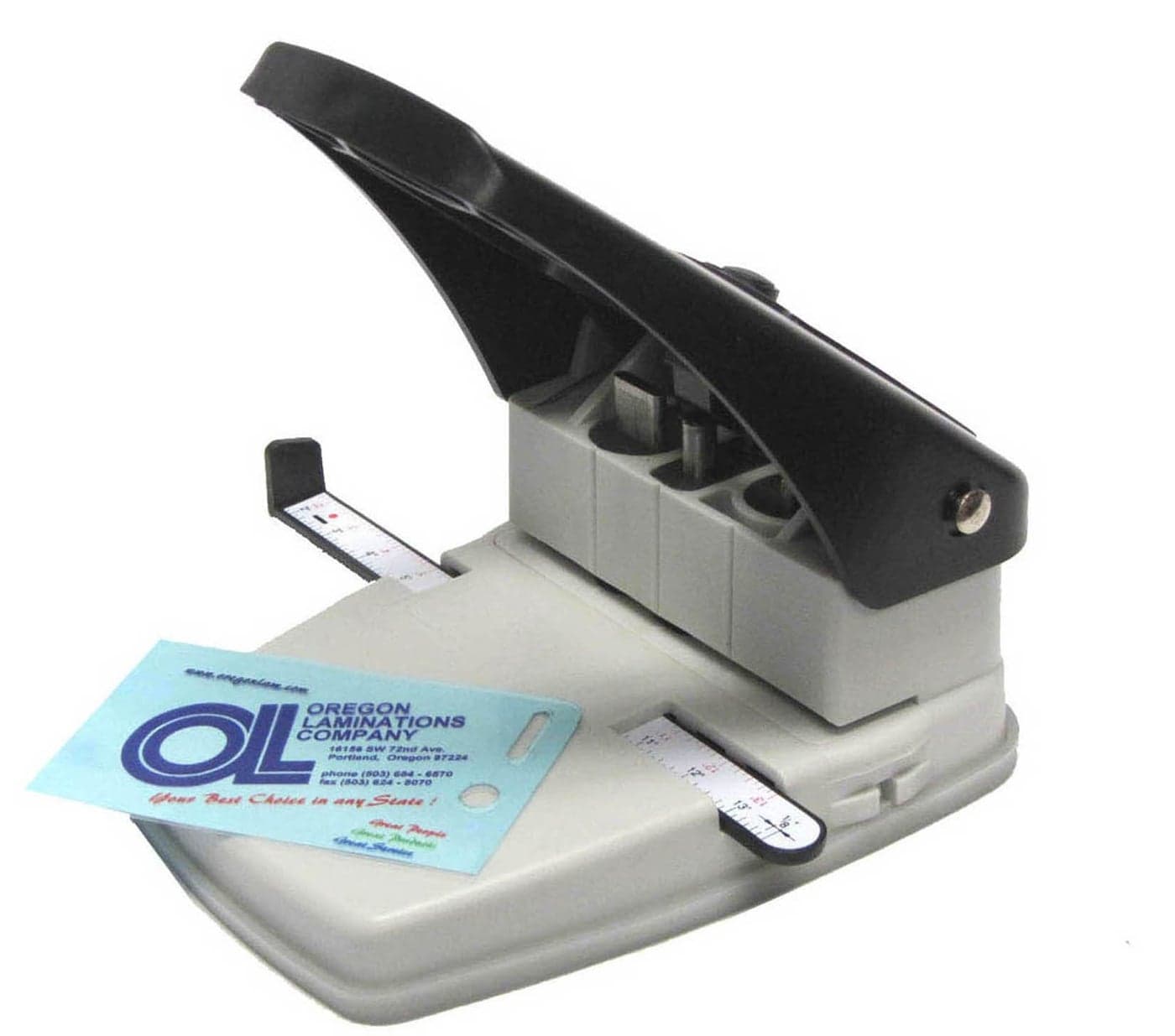 3in1 ID Badge Slot Punch Corner Round Cutter Hole Punch Tool