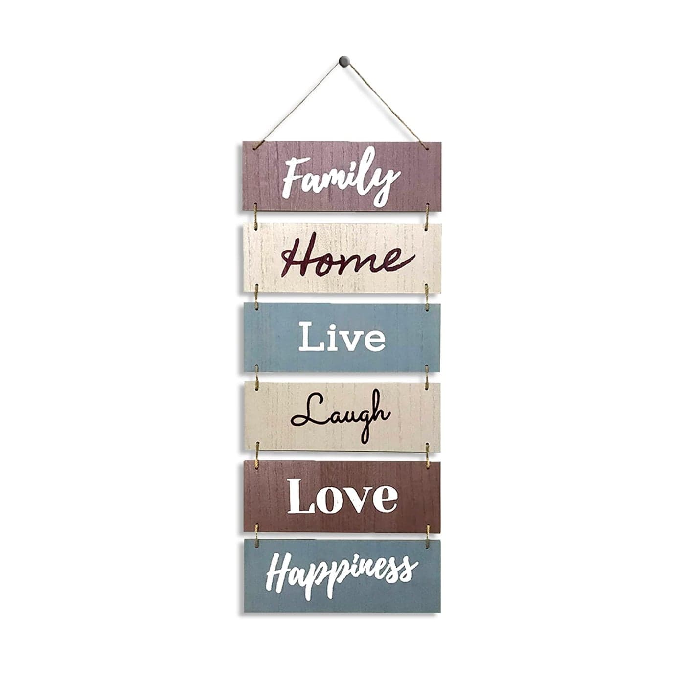 Hanging Wall Decor Sign Welcome Vertical Wall Art Decorations Rustic Home Accessories for Living Room Bedroom Family Dining and Kitchen Outdoor Signs for House Live Laugh Love Plaques