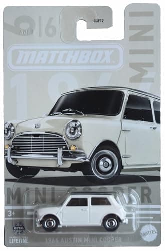 Matchbox 1964 Austin Mini Cooper White 66