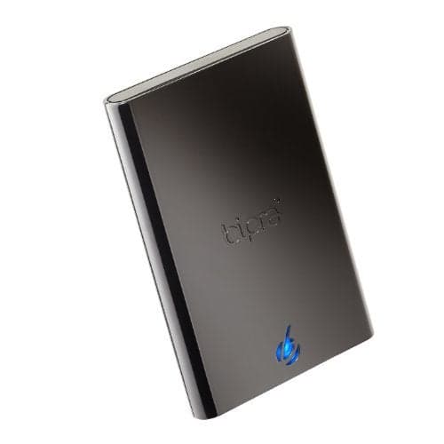 BIPRA S2 2.5 Inch USB 2.0 FAT32 Portable External Hard Drive - Black (500GB)