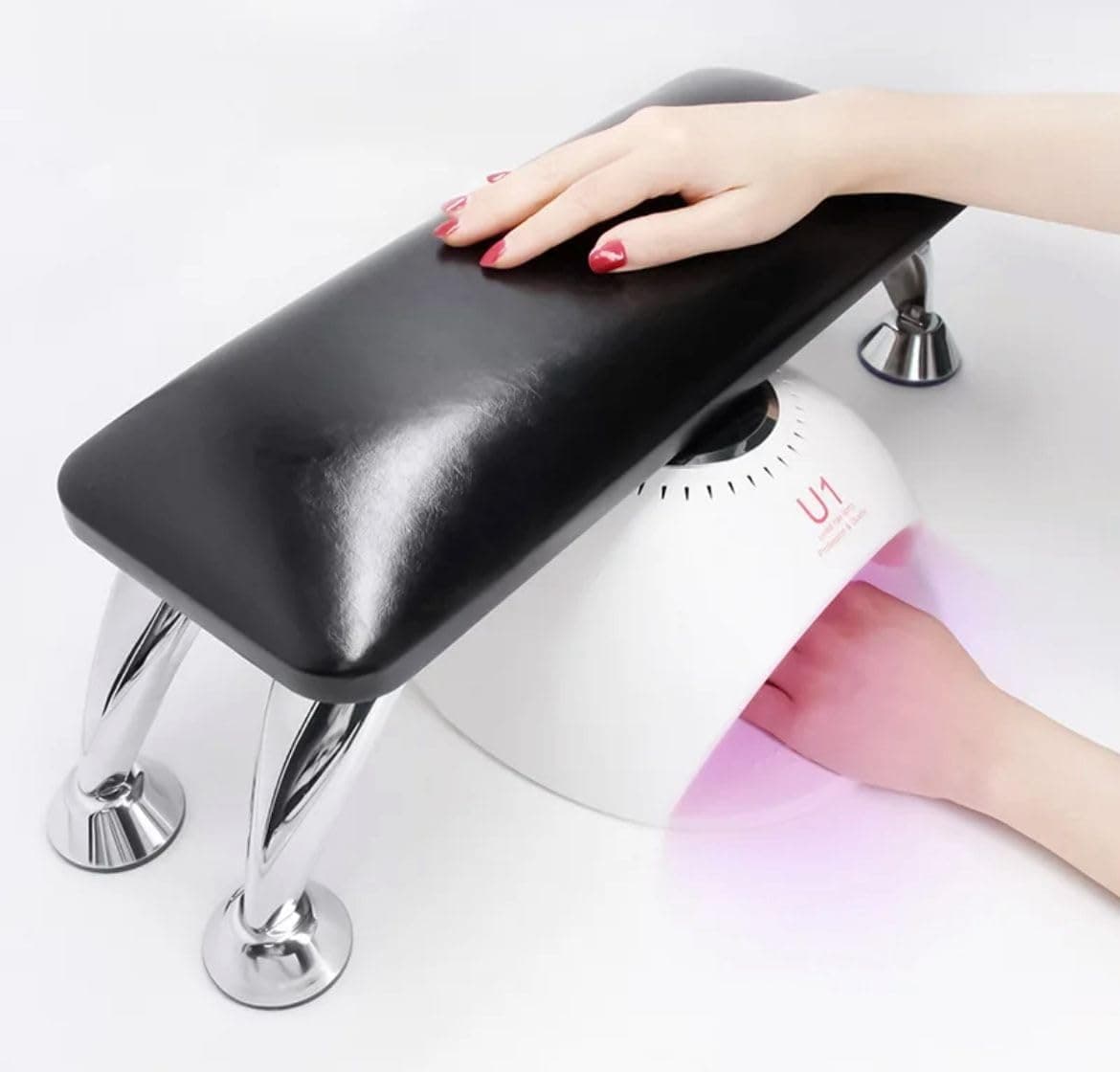 BANIRA soft pu leather nails arm hand pillow nail art manicure tools hand rest cushion