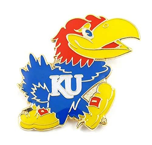 NCAA Kansas Jayhawks Team Logo Pin