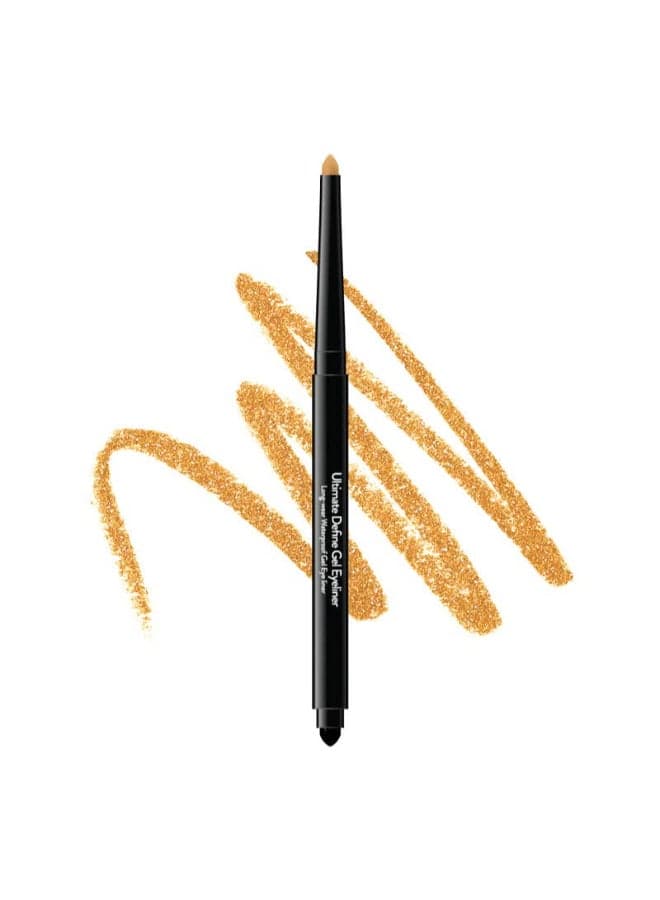 Sistar Ultimate Define Gel Eyeliner Pen Long Lasting Smudge Free Smooth Application Waterproof Liner Bright Bronze