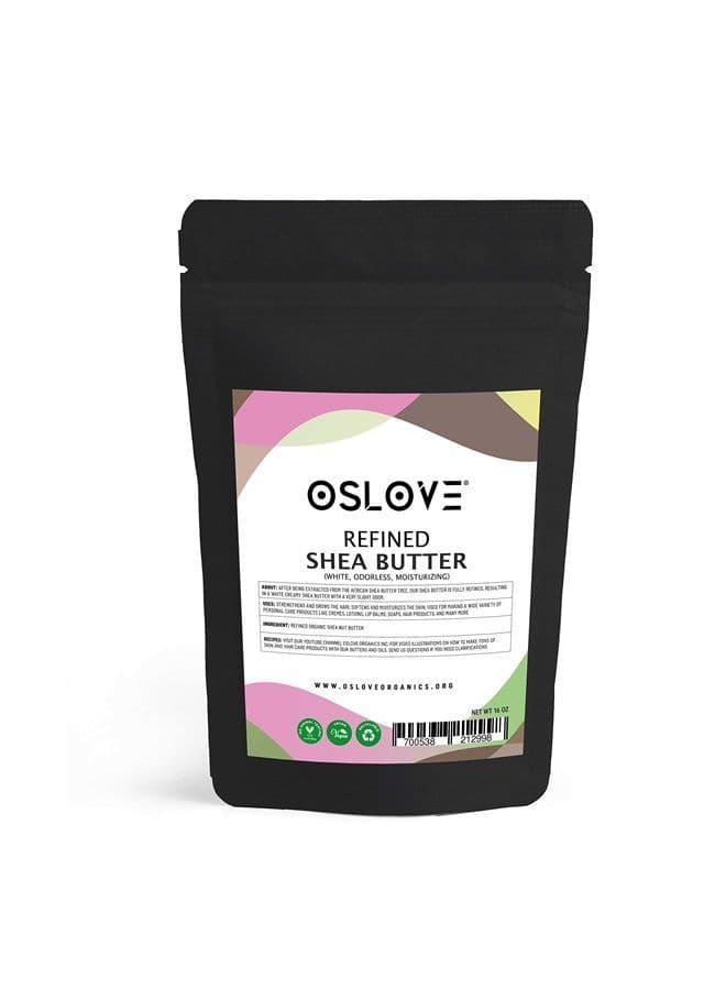 SHEA BUTTER-REFINED, ORGANIC 16 oz. Rich and Creamy (16)