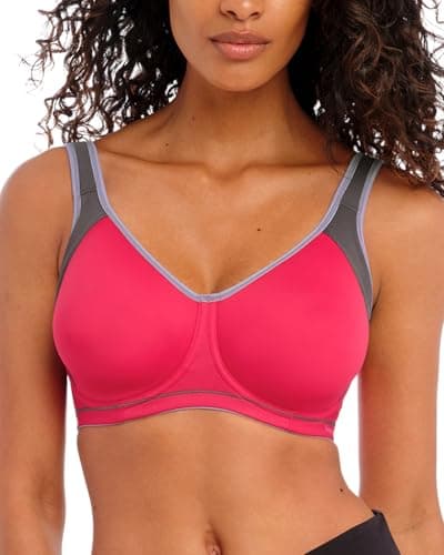 Freya Women's Active Underwire Moulded Sports Bra, Hot Crimson, 36E