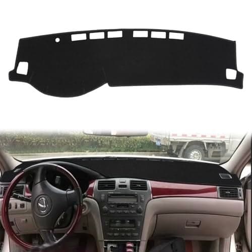 HanLanKa Dashboard Cover Dash Cover Mat Pad Custom Fit for Lexus ES300 ES330 2002 2003 2004 2005 2006Black