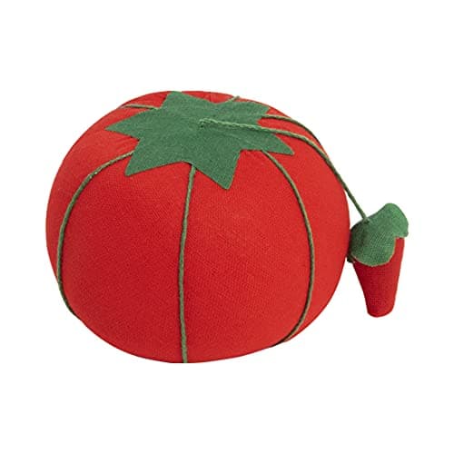 Dritz 4" Large Tomato Strawberry Emery, 1 Count, Red Pin Cushion, Size 4-Inch