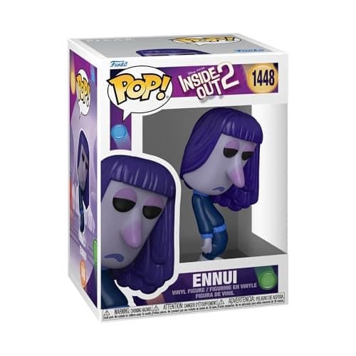 Funko POP Disney Inside Out 2 Ennui Collectable Vinyl Figure Gift Idea Official Merchandise for Kids Adults Movies Fans Model Figure for Collectors and Display