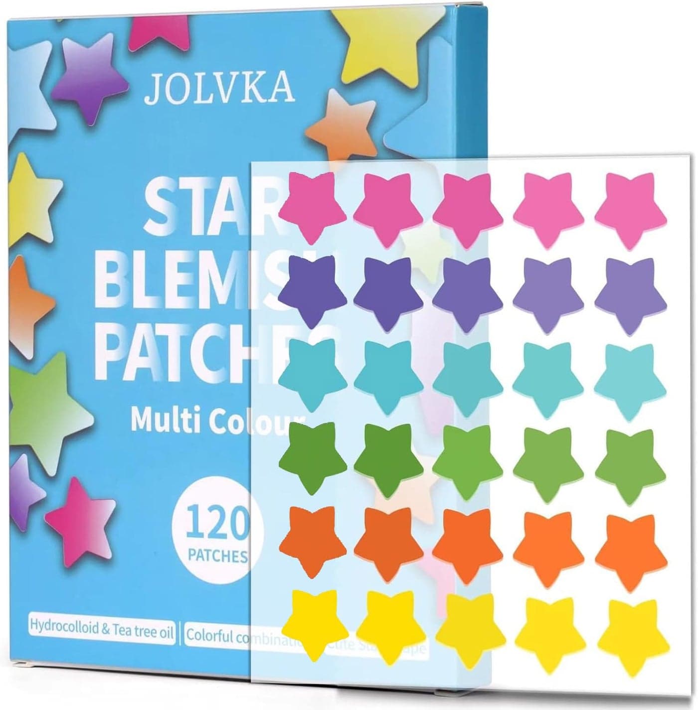 Star Blemish PatchHydrocolloid Blemish Patches 120 PatchesCute Blemish Patches Starface Blemish Blemish PatchesVegan And CrueltyFree Skincare