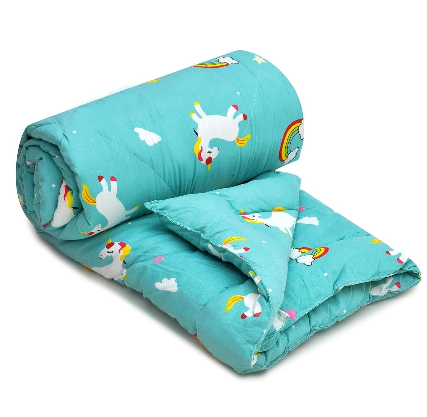 COZY FURNISH Reversible Kids Comforter Blanket Quilt Super Soft AllSeason 150 GSM 08 Years 60x45 Inches for Kids Summer Winter Blanket for Kid Boys Girls