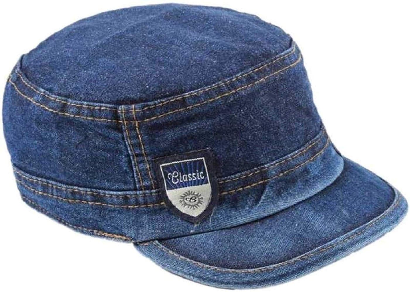 Zacharias Unisex Denim Cap (Pack of 1) (Blue; Free Size)