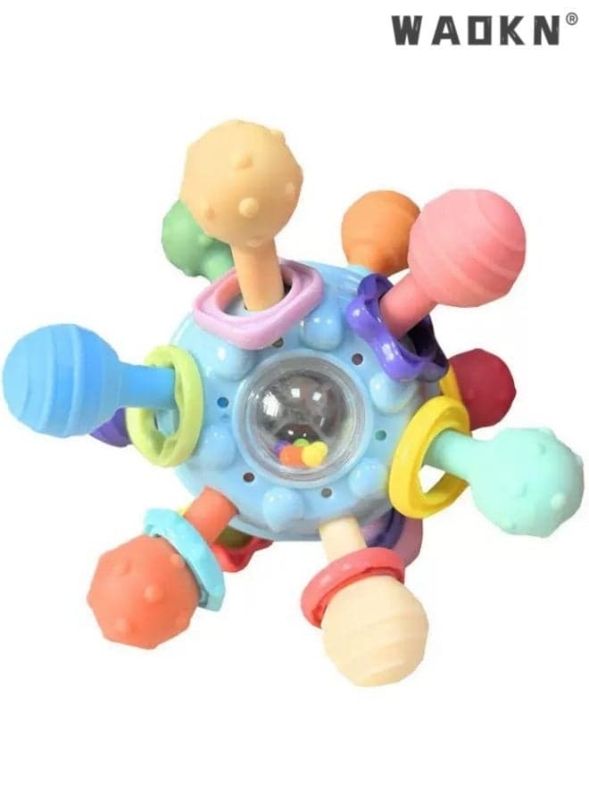 Baby sensory toys are suitable for infants aged 0-6-12 months, baby teething toys are suitable for infants aged 0-3, 6-9, 12-18 months, and newborn baby learning and development toys are suitable for boys and girls aged 1-2 years old .