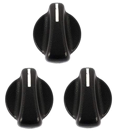 KARPAL Heater Air Conditioner Climate Control Knob Switch Compatible with 19992006 Jeep Wrangler19992003 Dodge Ram Van Pack of 3