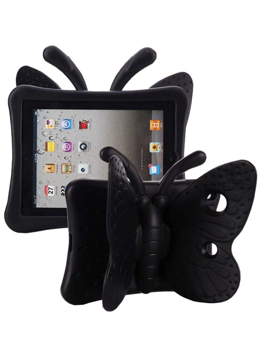 iPad 10.2 Kids Case, iPad 7th Generation Case for kids, Light Weight Shockproof EVA Foam Protective Tablet Cover Handle Stand Child Friendly Case for Apple iPad 10.2 inch and Air 3 2019 - Black