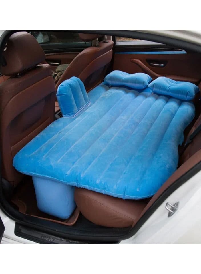 Multifunctional Inflatable Car Bed Mattress with Two Air Pillows, Car Air Pump and Repair Kit