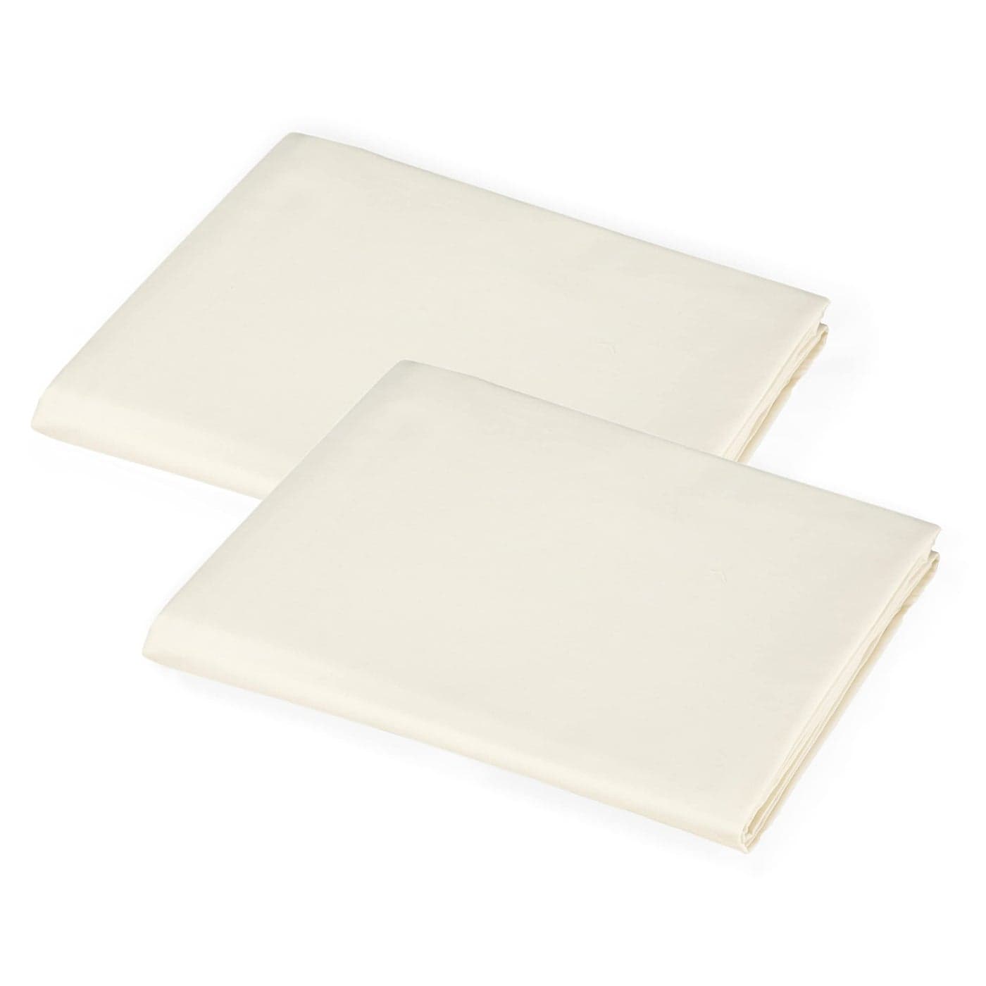American Baby Company 2Pack 100 Cotton Percale Fitted with Elastic Corners Day Care Mat Sheet Cream 24 x 48 x 4 Soft Breathable