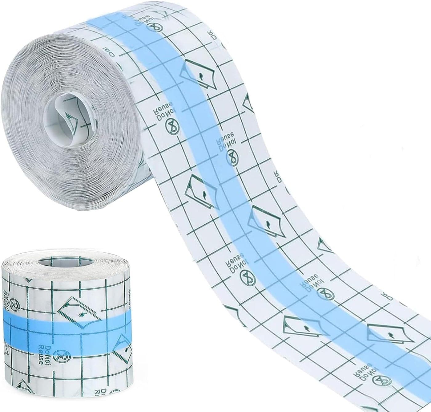 Healthcave Transparent Tattoo Bandage Tape – Waterproof Adhesive Film, Breathable & Flexible Tattoo Aftercare Wrap – Clear Healing Tape, Easy to Apply & Remove (Pack of 1 Roll) (10cm x 5 meters)