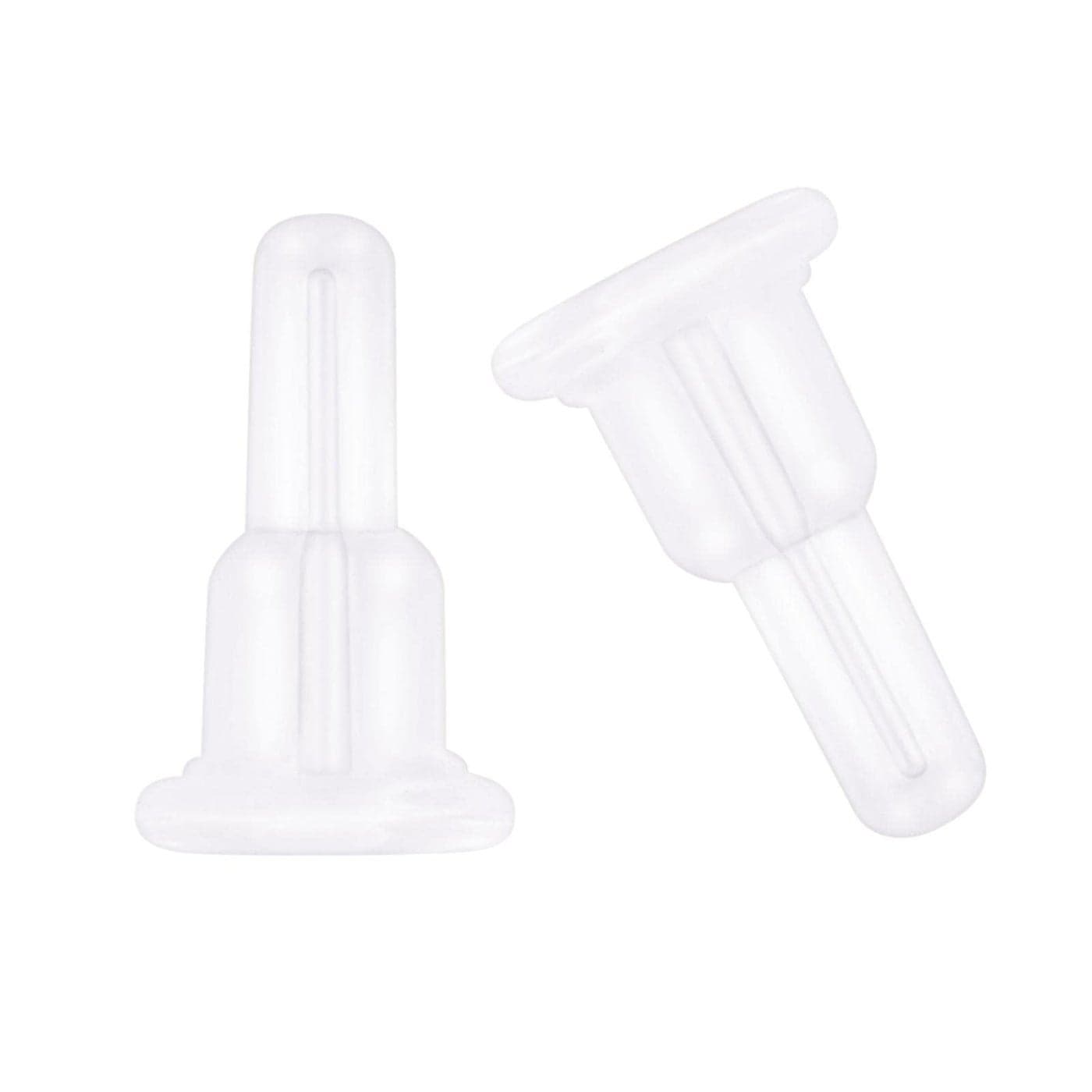 Silicone Earring Backs Full Cover 20PCS Clear Earring Backs Replacements Hypoallergenic Earring Stoppers Soft Ear Backings for Studs Hook Earrings